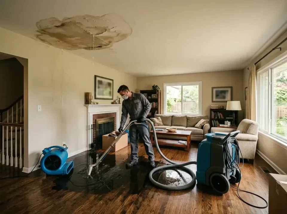 attic-pipe-burst-ceiling-drip-008 — frequently asked questions, Water Damage Restoration & Carpet Care in Haverhill, FL
